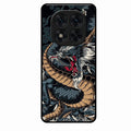 Midnight Dragon Glass Phone Case for Redmi Note 14 Pro 5G