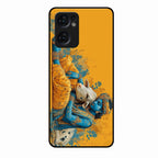 Divine Krishna Gopal Premium Glass Phone Case for Oppo Reno 7 5G