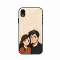 Custom Personalised Art Photo Glass Case for iPhone XR