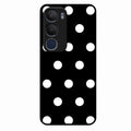 Classic Polka Dot Glass Phone Case for Vivo Y29 5G