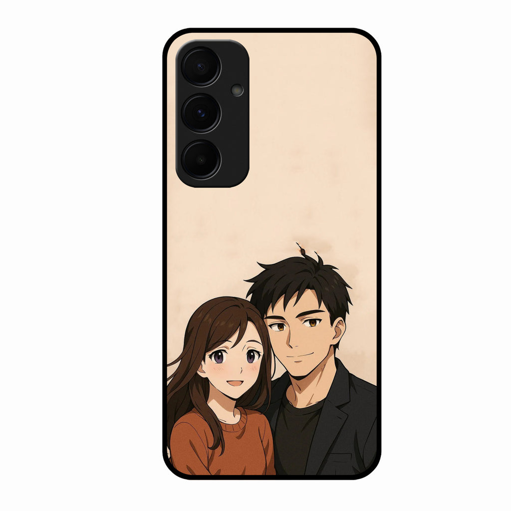 Custom Personalised Art Photo Glass Case for Samsung Galaxy A35 5G