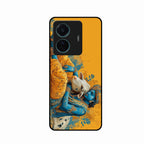 Divine Krishna Gopal Premium Glass Phone Case for iQOO Z6 Pro 5G - ShopOnCliQ