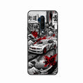 Japanese Wave Drift Racing Premium Glass Phone Case for Oneplus 7T Pro