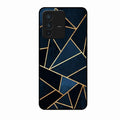 Midnight Gold Geometric Premium Glass Phone Case for Vivo V23 5G