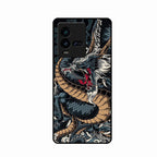Midnight Dragon Glass Phone Case for iQOO 9T 5G