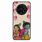 Krishna Eternal Lotus Glass Case for Realme 12 5G