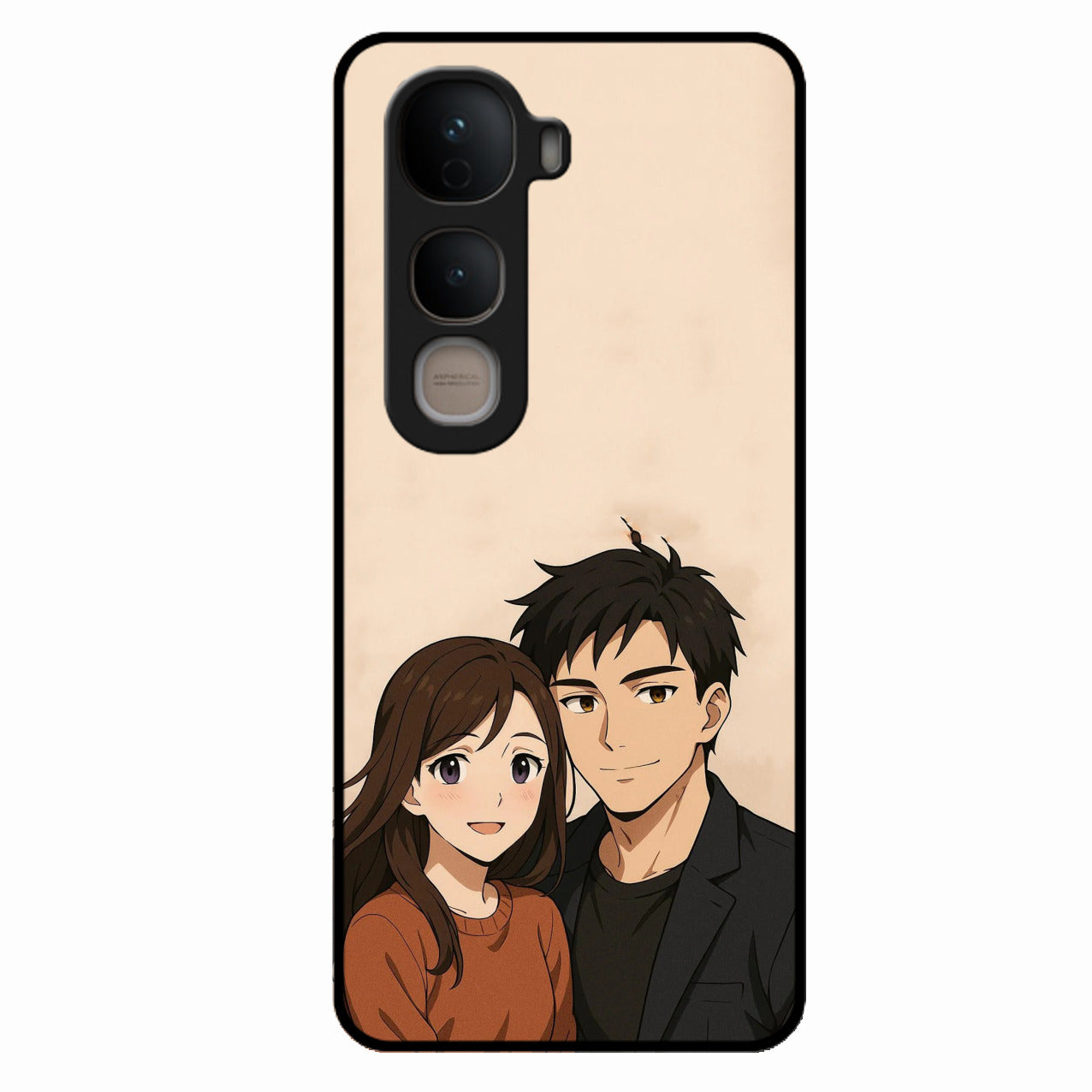 Custom Personalised Art Photo Glass Case for Vivo Y400 5G