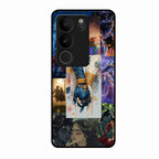 Eternal Radha Krishna Love Glass Phone Case for Samsung Galaxy F16 5G