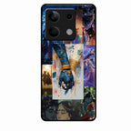 Eternal Radha Krishna Love Glass Phone Case for Motorola Edge 60 Pro 5G