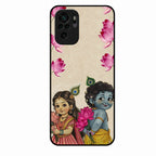 Krishna Eternal Lotus Glass Case for Redmi Note 10