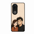Custom Personalised Art Photo Glass Case for Vivo T4R 5G