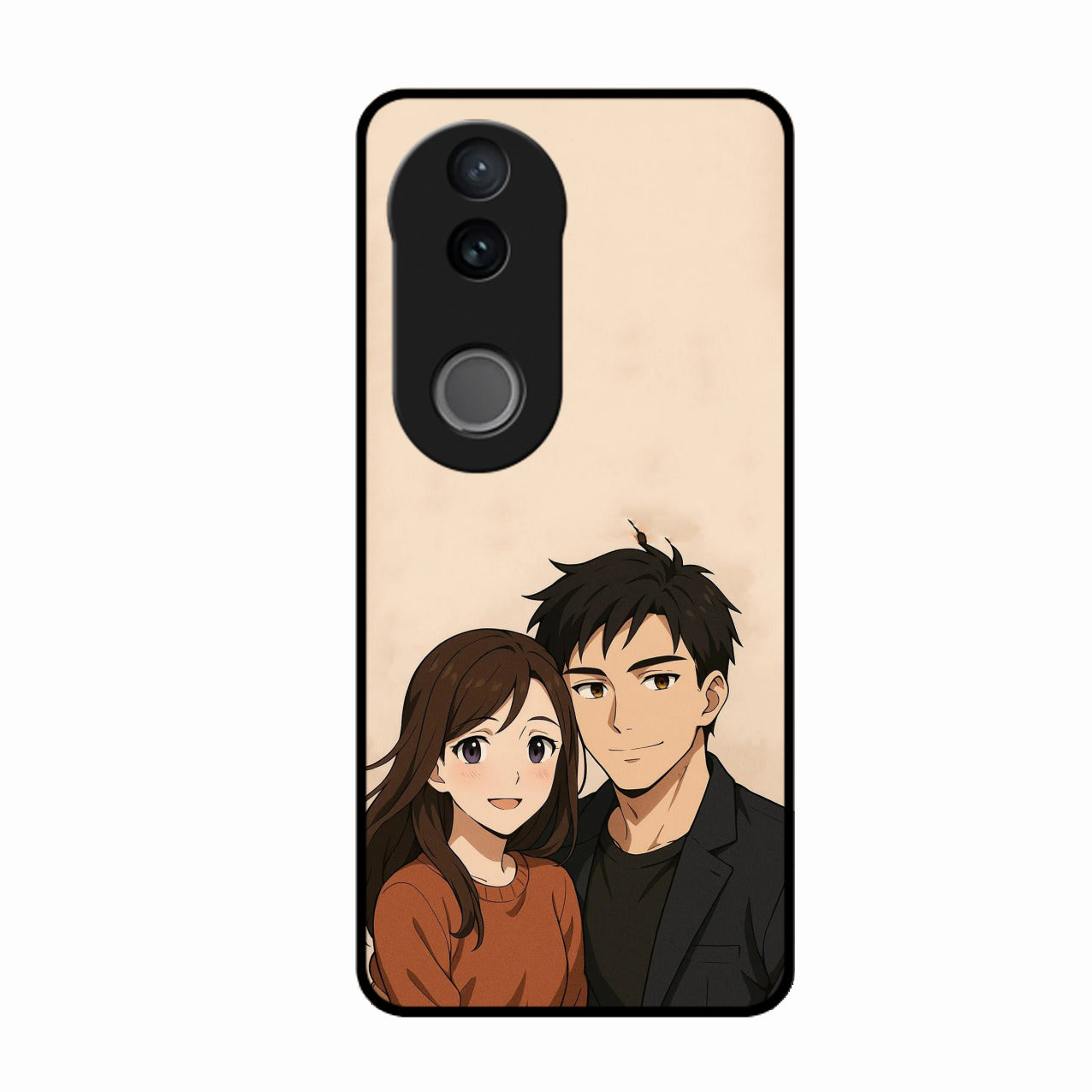 Custom Personalised Art Photo Glass Case for Vivo T4R 5G