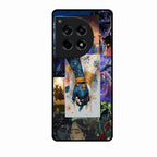 Eternal Radha Krishna Love Glass Phone Case for Oneplus 12R 5G