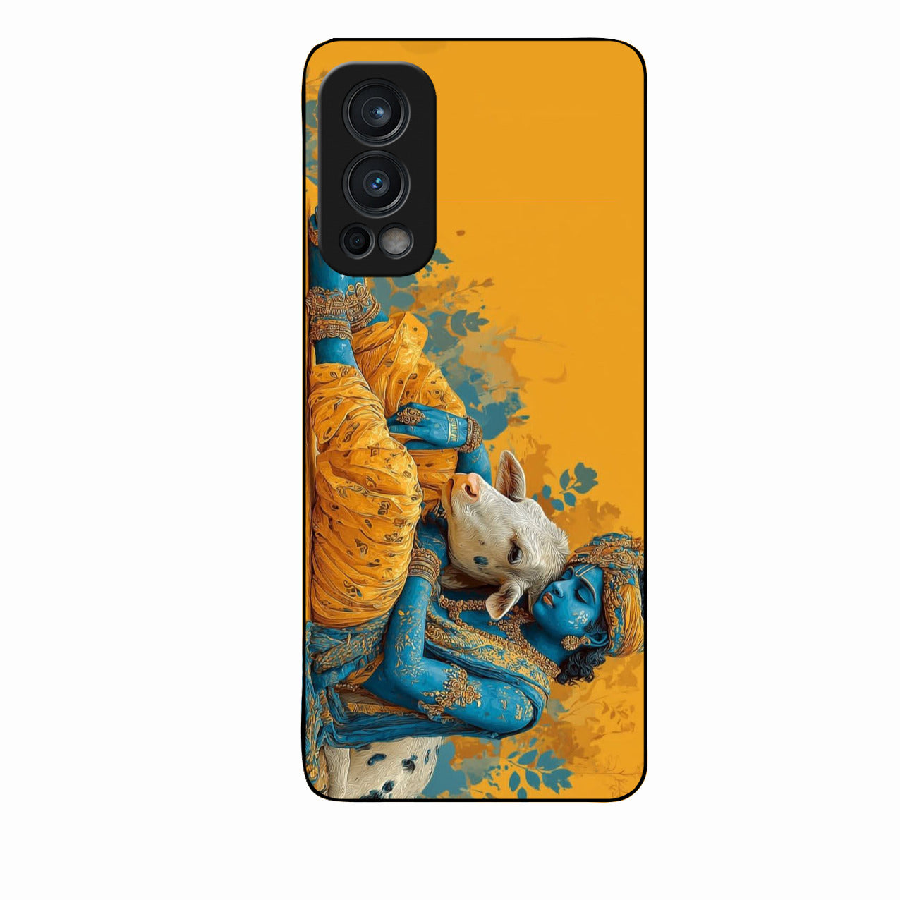 Divine Krishna Gopal Premium Glass Phone Case for Oneplus Nord 2 5G