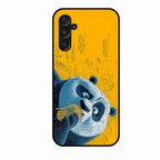 Cute Panda Sketch Premium Glass Phone Case for Samsung Galaxy F36 5G