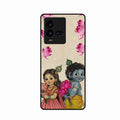 Krishna Eternal Lotus Glass Case for iQOO 9T 5G