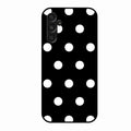 Classic Polka Dot Glass Phone Case for Samsung Galaxy M34 5G