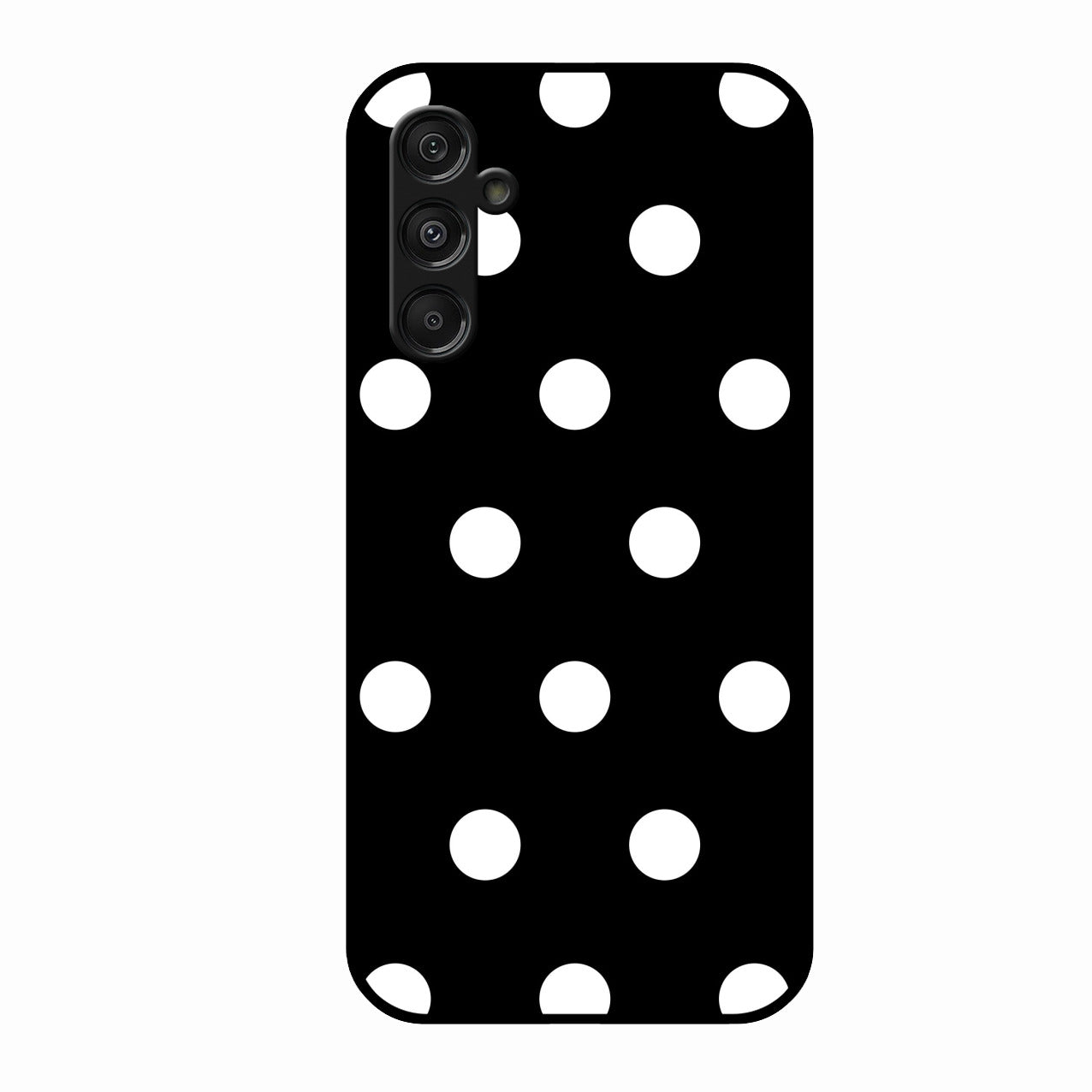 Classic Polka Dot Glass Phone Case for Samsung Galaxy M34 5G