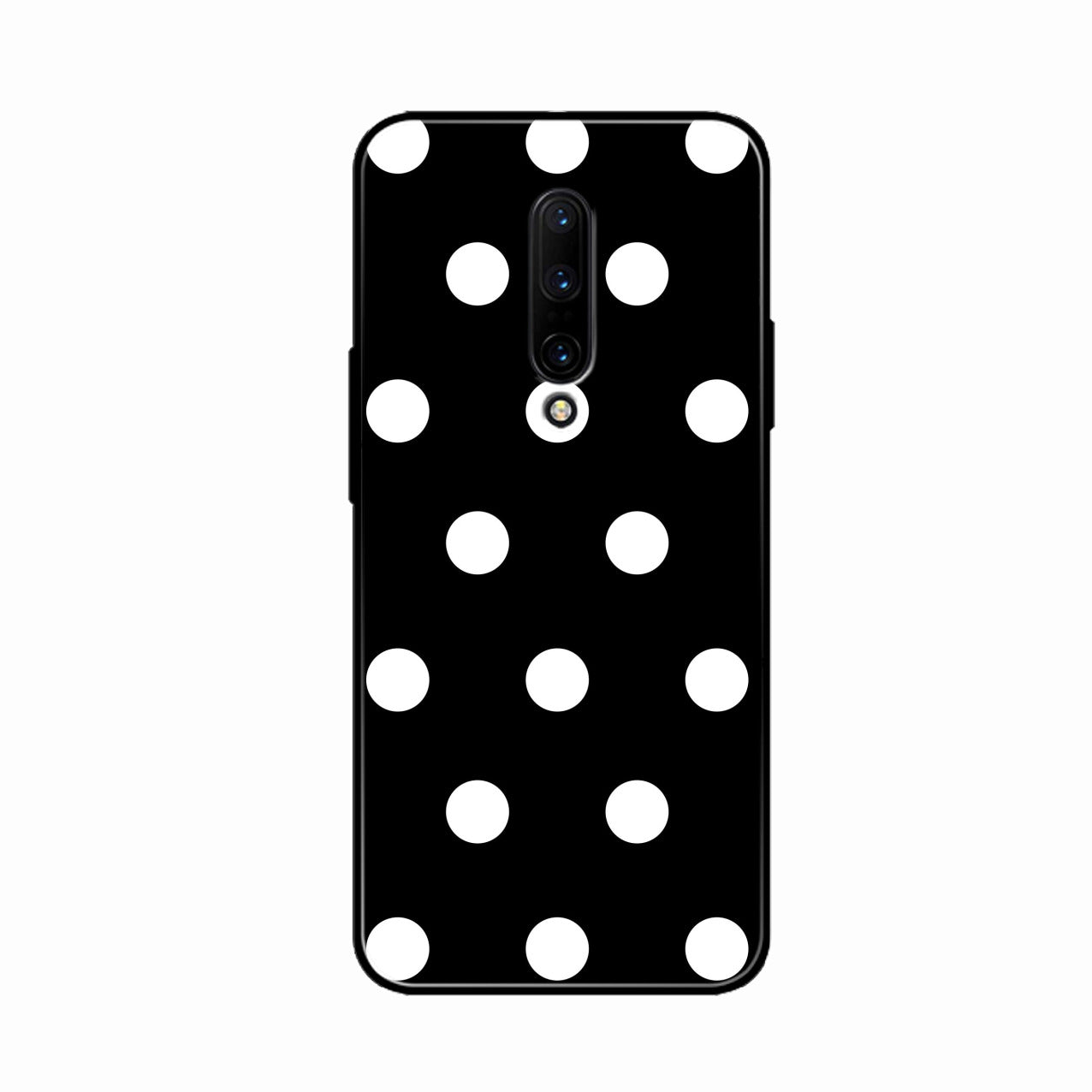 Classic Polka Dot Glass Phone Case for Oneplus 7 Pro