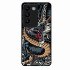 Midnight Dragon Glass Phone Case for Vivo Y200E 5G