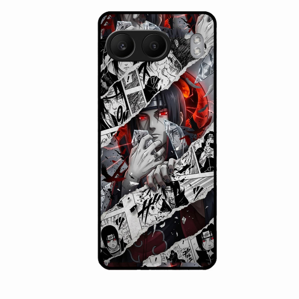 Itachi Uchiha Manga Collage Glass Phone Case for Oneplus Nord 4 5G
