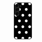 Classic Polka Dot Glass Phone Case for Samsung Galaxy S23 5G
