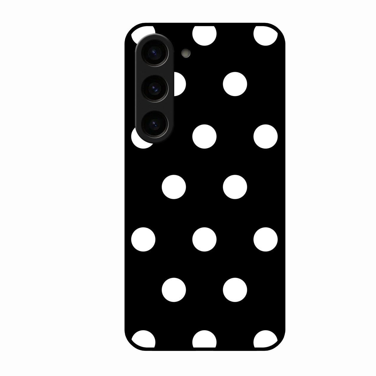 Classic Polka Dot Glass Phone Case for Samsung Galaxy S23 5G
