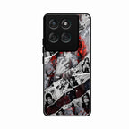 Itachi Uchiha Manga Collage Glass Phone Case for Motorola Edge 70 5G