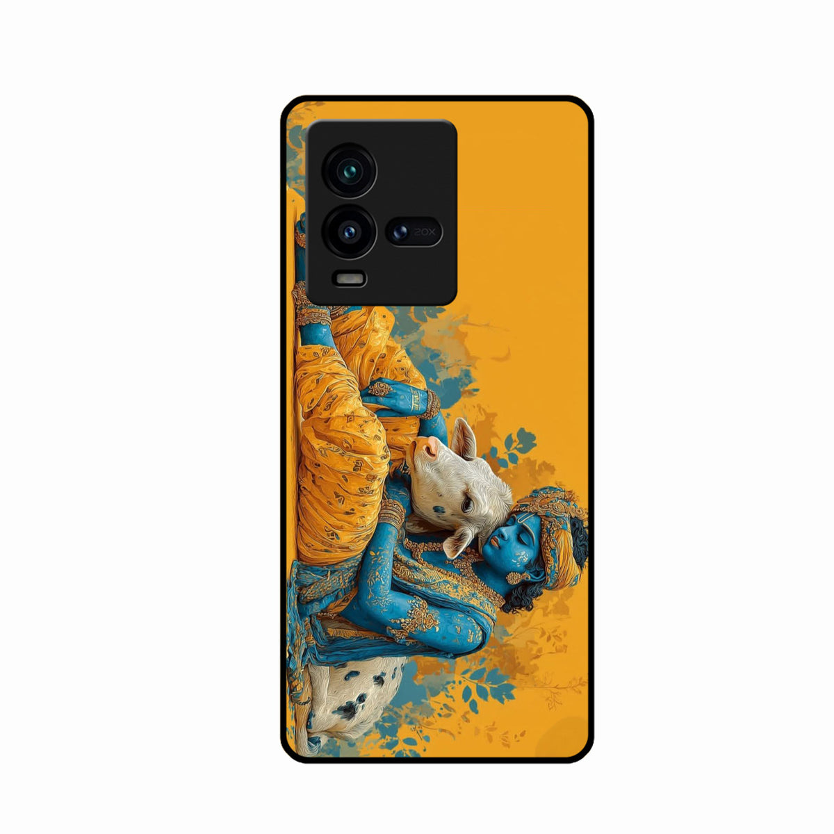 Divine Krishna Gopal Premium Glass Phone Case for iQOO 9T 5G