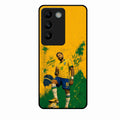 Golden Striker Glass Phone Case for Vivo T3 5G