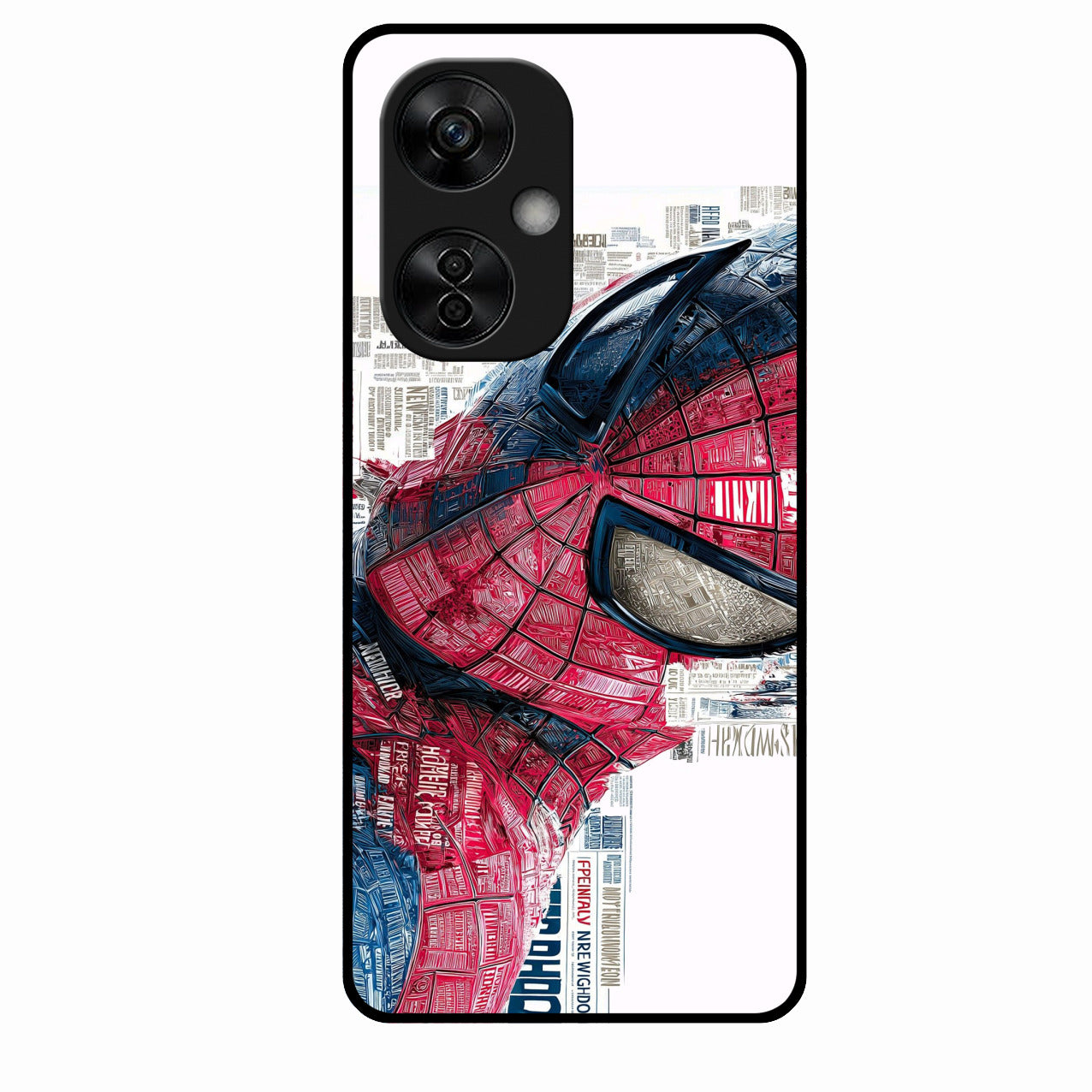Red Blue Web Hero Glass Phone Cover for Oneplus Nord Ce 3 Lite 5G
