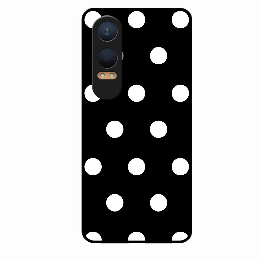 Classic Polka Dot Glass Phone Case for Oneplus Nord Ce 4 Lite 5G
