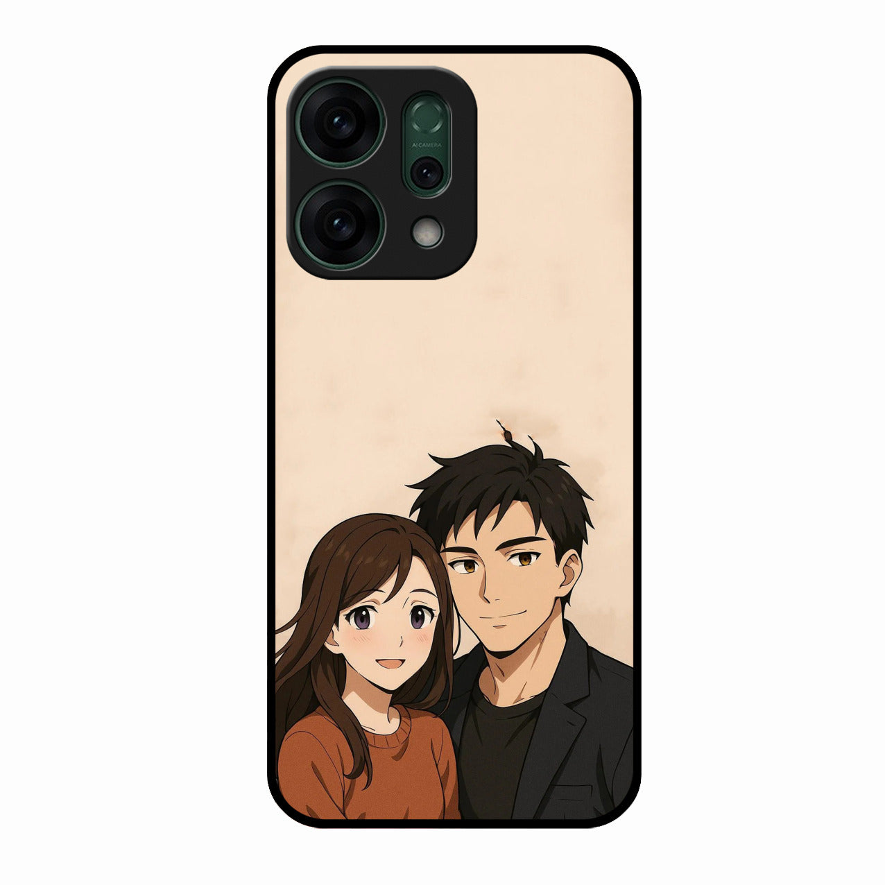 Custom Personalised Art Photo Glass Case for Oppo Reno 14 5G