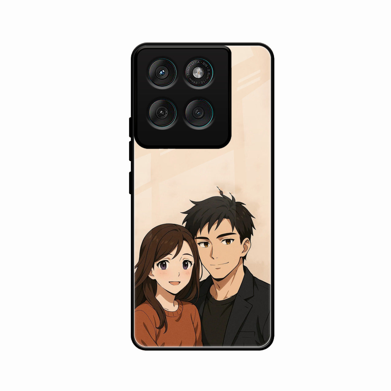 Custom Personalised Art Photo Glass Case for Motorola Edge 60 5G