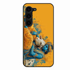 Divine Krishna Gopal Premium Glass Phone Case for Samsung Galaxy S23 Plus 5G