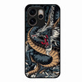 Midnight Dragon Glass Phone Case for Oppo Reno 15 Pro 5G