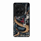 Midnight Dragon Glass Phone Case for Oneplus 12 5G