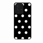 Classic Polka Dot Glass Phone Case for Vivo V23 Pro 5G