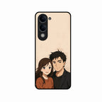 Custom Personalised Art Photo Glass Case for iQOO Z10 Lite