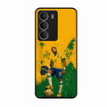 Golden Striker Glass Phone Case for Realme P3 Lite 5G