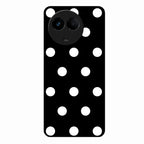 Classic Polka Dot Glass Phone Case for Realme 11X 5G