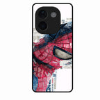 Red Blue Web Hero Glass Phone Cover for Vivo T3 Pro 5G