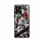 Itachi Uchiha Manga Collage Glass Phone Case for Motorola G54 5G