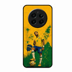 Golden Striker Glass Phone Case for Realme Narzo 70 Pro 5G