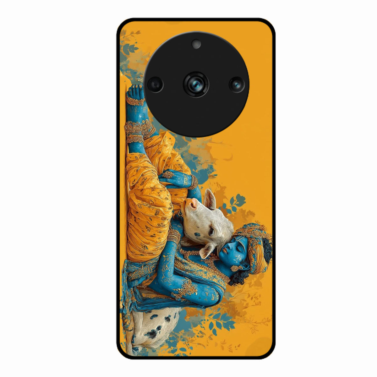 Divine Krishna Gopal Premium Glass Phone Case for Realme 11 Pro Plus 5G