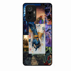 Eternal Radha Krishna Love Glass Phone Case for iQOO Z5 5G