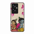 Krishna Eternal Lotus Glass Case for Oppo A79 5G