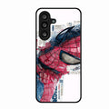 Red Blue Web Hero Glass Phone Cover for Samsung Galaxy M56 5G