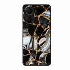 Black Gold Marble Glass Phone Case for Vivo V29E 5G - ShopOnCliQ