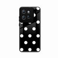 Classic Polka Dot Glass Phone Case for Motorola Edge 50 Neo